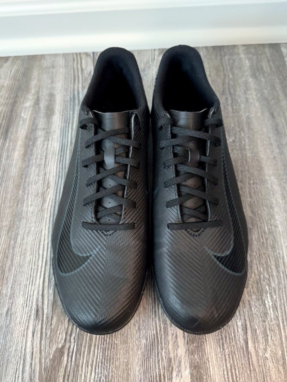 Nike Mercurial Vapor 16 Club TF Turf Soccer Shoes Men's 9.5 Black